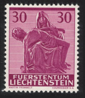Liechtenstein 'Pieta' Sculpture Christmas 1962 MNH SG#419 - Nuevos
