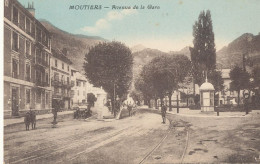 73 // MOUTIERS   Avenue De La Gare - Moutiers