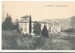 07 // FLAVIAC   Château De Chames 41 - Autres & Non Classés