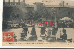 07 // ANNONAY   Fetes Des 15 16 17 Aout 1913 - Visite Du Concours Et Opération Du Jury - Annonay