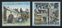 Luxembourg Water Mills 2v 1997 MNH SG#1455-1456 MI#1429-1430 - Unused Stamps