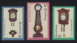 Luxembourg Clocks 3v 1997 MNH SG#1452-1454 MI#1426-1428 - Ungebraucht