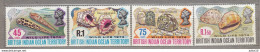 BRITISH INDIAN OCEAN TERRITORY 1974 Marine Fauna Shells MNH(**) Mi 59-62 #Fauna924 - Schelpen