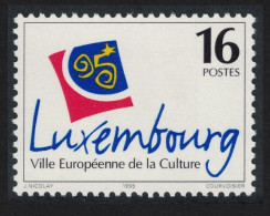 Luxembourg European City Of Culture Emblem 1995 MNH SG#1394 MI#1367 - Unused Stamps