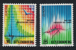 Luxembourg Europa World War II 2v 1995 MNH SG#1396-1397 MI#1368-1369 - Ongebruikt