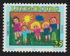 Luxembourg International Year Of The Family 1994 MNH SG#1375 MI#1344 - Unused Stamps