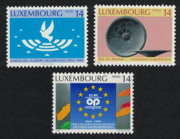 Luxembourg Archaeology Anniversaries And Campaign 3v 1994 MNH SG#1377-1379 MI#1346-1348 - Ongebruikt