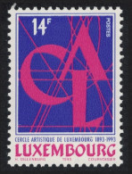Luxembourg Artistic Circle Of Luxembourg 1993 MNH SG#1359 MI#1328 - Neufs