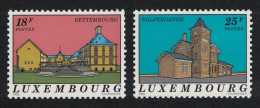 Luxembourg Tourism 2v 1992 MNH SG#1311-1312 MI#1291-1292 - Unused Stamps