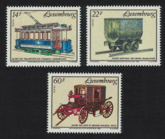 Luxembourg Tram Horse-drawn Carriage 1993 MNH SG#1361-1363 MI#1324-1326 - Unused Stamps