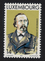 Luxembourg Edmond De La Fontaine 'Dicks' Poet 1991 MNH SG#1292 MI#1275 - Nuovi