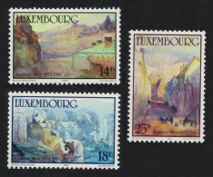 Luxembourg Sosthene Weis Painter 3v 1991 MNH SG#1289-1291 MI#1264-1266 - Unused Stamps