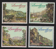 Luxembourg Etchings Of The Fortress By Selig 4v 1990 MNH SG#1266-1269 MI#1236-1239 - Ongebruikt