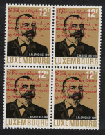 Luxembourg C. M. Spoo Promoter Block Of 4 1989 MNH SG#1241 MI#1214 - Unused Stamps