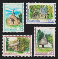 Luxembourg Restored Chapels 4v 1989 MNH SG#1259-1262 MI#1232-1235 - Ongebruikt