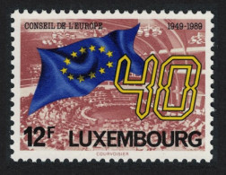 Luxembourg Council Of Europe 1989 MNH SG#1247 MI#1222 - Ungebraucht