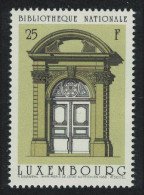Luxembourg National Library Doorways 1988 MNH SG#1235 MI#1205 - Unused Stamps