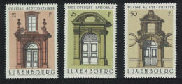 Luxembourg Doorways 3v 1988 MNH SG#1234-1236 MI#1204-1206 - Neufs