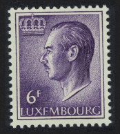 Luxembourg Grand Duke Jean 6f. Lilac Fluor Paper 1987 MNH SG#765 MI#713yb - Ongebruikt