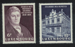 Luxembourg Chamber Of Deputies 2v 1987 MNH SG#1209-1210 MI#1183-1184 - Ongebruikt