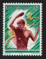 Luxembourg Table Tennis Player 1986 MNH SG#1178 MI#1149 - Unused Stamps