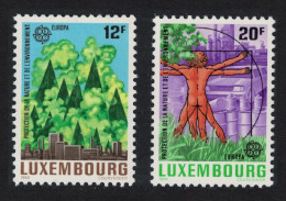 Luxembourg Nature Conservation Europa 2v 1986 MNH SG#1180-1181 MI#1151-1152 - Neufs