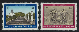 Luxembourg Tourism 2v 1986 MNH SG#1188-1189 MI#1160-1161 - Neufs