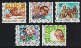Luxembourg Christmas 5v 1985 MNH SG#1168-1172 MI#1138-1142 - Unused Stamps