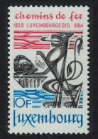 Luxembourg 125th Anniversary Of Luxembourg Railways 1984 MNH SG#1127 MI#1094 - Unused Stamps
