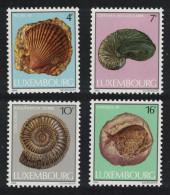 Luxembourg Fossils Natural History Museum 4v 1984 MNH SG#1138-1141 MI#1107-1110 - Neufs