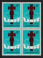 Luxembourg International Union Of Barristers Block Of 4 1983 MNH SG#1106 MI#1072 - Neufs