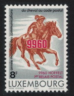Luxembourg Horse Despatch Rider And Postcode 1983 MNH SG#1112 MI#1078 - Ungebraucht