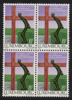 Luxembourg Resistance And Deportation Block Of 4 1982 MNH SG#1085 - Unused Stamps