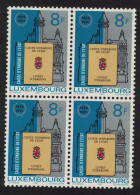 Luxembourg State Savings Bank Block Of 4 1981 MNH SG#1069 MI#1035 - Unused Stamps