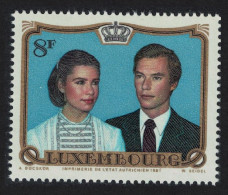 Luxembourg Royal Wedding 1981 MNH SG#1071 - Ongebruikt