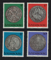 Luxembourg Coins In The State Museum 4v 1981 MNH SG#1060-1063 MI#1025-1028 - Ungebraucht