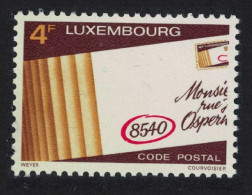 Luxembourg Postcode Publicity 1980 MNH SG#1053 MI#1016 - Ungebraucht