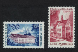 Luxembourg Tourism 2v 1980 MNH SG#1044-1045 MI#1007-1008 - Unused Stamps