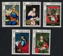 Luxembourg Glass Paintings 1st Series 5v 1978 MNH SG#1013-1017 MI#976-980 - Ungebraucht