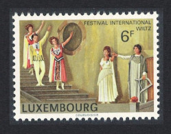 Luxembourg Wiltz International Opera Festival 1977 MNH SG#995 MI#955 Sc#605 - Unused Stamps
