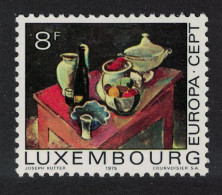 Luxembourg 'Still Life' Painting By J. Kutter 1975 MNH SG#949 MI#905 - Ungebraucht