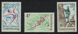 Luxembourg Ice Skating Water Skiing Rock Climbing Sports 1975 MNH SG#954-956 MI#911-913 - Neufs