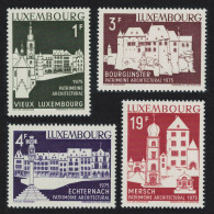 Luxembourg European Architectural Heritage Year 4v 1975 MNH SG#943-946 MI#900-903 - Nuovi