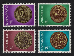 Luxembourg Seals In Luxembourg State Archives 4v 1974 MNH SG#922-925 MI#878-881 - Ongebruikt