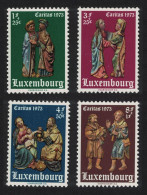 Luxembourg The Nativity Details From Hermitage 4v 1973 MNH SG#915-918 MI#871-874 - Nuovi