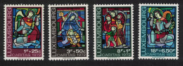 Luxembourg Stained Glass Windows In Cathedral 4v 1972 MNH SG#897=901 MI#853=857 - Ongebruikt