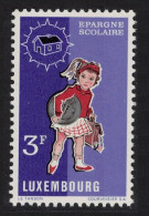 Luxembourg Schoolchildren's Saving Campaign 1971 MNH SG#879 - Unused Stamps