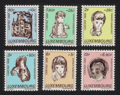 Luxembourg Christmas Disabled Children 6v 1968 MNH SG#829-834 MI#779-784 - Unused Stamps