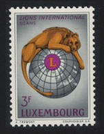 Luxembourg Lion Lions International 1967 MNH SG#800 - Unused Stamps