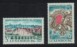Luxembourg Centenary Of Treaty Of London 2v 1967 MNH SG#796-797 MI#746-747 - Neufs